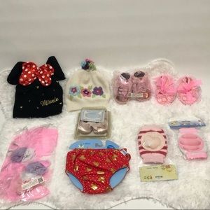 A various of baby-girl stuff